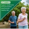 ABHEDA HEALTHCARE Vitamin E 400mg - 60 Softgels - Promotes Healthy Hair, Skin & Nails - Potent Antioxidant, Supports Immune & Skin Health. (Pack Of 2) view 4