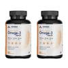 ABHEDA HEALTHCARE Omega-3 Fish Oil 1000mg - Triple Strength Formula, 60 Softgels - 180mg EPA & 120mg DHA for Enhanced Heart Health, Joint Support & Brain Function. (Pack Of 2) view 1