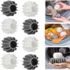 FAMOUS SHOP Washer Balls|Reusable Tangle-Free Eco-Friendly Laundry Scrubbing Balls|8PCS Multicolor Silicone Plastic Laundry Balls view 1