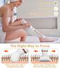 Bixury Women's 4 in 1 Electric Shaver Body Rechargeable Facial Epilator with 4 Accessories Eyebrow Trimmer and Razors for Women Cordless Shaver Shaver Women's Intimate Parts view 3