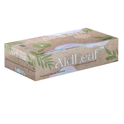 Aidleaf Hygienic Facial Tissues, 100 Count (1)