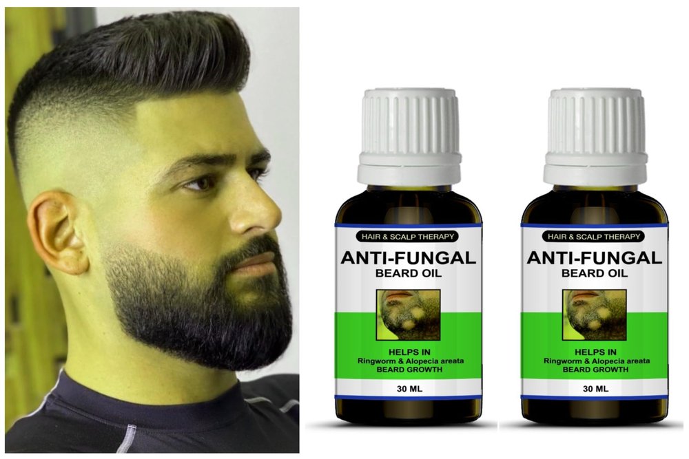 Anti Fungal Beard Oil, Pack of 2