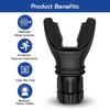 Hacer Respiratory Muscle Trainer Improve Breathing Ability Lung Device Breath Enhancer for Increased Sports Breathing Fitness Men and Women (Pack of 1) view 3