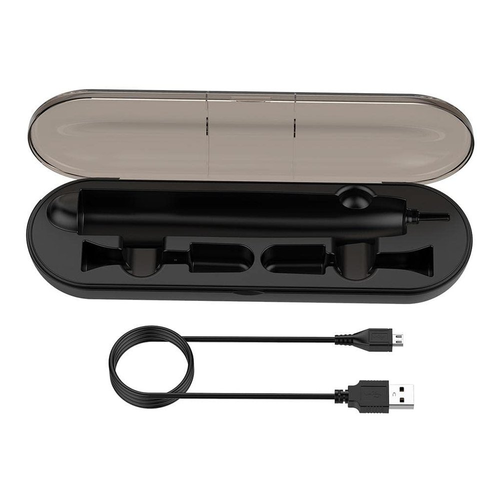 THE STYLE SUTRA ABS Electric Toothbrush Charger Case for PHLPS Sonicare Black 1m Cable | 1 X Electric Toothbrush Charger Case 1X USB Cable