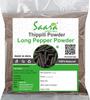 Saara HERBAL FRESH Thippili Powder, 100g, Long Pepper Powder, Pipal Badi, Pipali, Peepali, Piper Longum, Gantoda, Modikaddi Powder (Pack of 2 x 50g) view 1