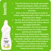 brichy Naturals Organic Eco Enzyme Dishwash Liquid (Lime) - Eco friendly | Non-Toxic | Safe on hands | Biodegradable | Kids and Pet Friendly - 500ml (Pack of 2) view 3