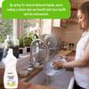 brichy Naturals Organic Eco Enzyme Dishwash Liquid (Lime) - Eco friendly | Non-Toxic | Safe on hands | Biodegradable | Kids and Pet Friendly - 500ml (Pack of 2) view 4