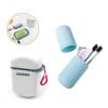 ASHMEN 1 Pcs Travel Soap Box with 1 Pcs Toothbrush Case, Durable Waterproof Soap Box with Brush Holder, Soap Case Holder for Bathroom | Toothbrush Holder for Travel Traveling for Outdoor Camp view 3