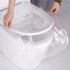 GLNRM Waterproof Toilet Seat Cover - Toilet Seat Cover Antibacterial Waterproof Portable Pad Toilet Mat For Travel, Non Slip Individually Wrapped Perfect For Potty Ideal For Adults (50) view 1