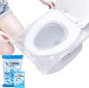 GLNRM Waterproof Toilet Seat Cover - Toilet Seat Cover Antibacterial Waterproof Portable Pad Toilet Mat For Travel, Non Slip Individually Wrapped Perfect For Potty Ideal For Adults (50) view 2