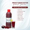 AYURVACHAN Organic Prickly Pear Cactus Juice Sugar Free With Vitamin C Hemoglobin & Immunity Supporter Improve Blood Flow Ingredients like Spinach Broccoli Mushrooms Dates Beetroot (500 ml) view 4