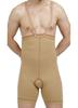 Dermapress HIGH Waisted Panty Upto Mid-Thigh | HIGH Compression | Thigh and Abdomen Liposuction Recovery Garment | Shapewear | Tights | Tummy Tucker | Open Pubis |Strap (Beige, XXL) view 1