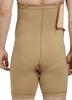 Dermapress HIGH Waisted Panty Upto Mid-Thigh | HIGH Compression | Thigh and Abdomen Liposuction Recovery Garment | Shapewear | Tights | Tummy Tucker | Open Pubis |Strap (Beige, XXL) view 2