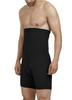 Dermapress HIGH Waisted Panty Upto Mid-Thigh | HIGH Compression | Thigh and Abdomen Liposuction Recovery Garment | Shapewear | Tights | Tummy Tucker | Open Pubis |Strap (Black, L) view 4