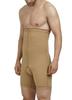 Dermapress HIGH Waisted Panty Upto Mid-Thigh | HIGH Compression | Thigh and Abdomen Liposuction Recovery Garment | Shapewear | Tights | Tummy Tucker | Open Pubis |Strap (Beige, M) view 4