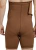 Dermapress HIGH Waisted Panty Upto Mid-Thigh | HIGH Compression | Thigh and Abdomen Liposuction Recovery Garment | Shapewear | Tights | Tummy Tucker | Open Pubis |Strap (Brown, 3XL) view 2