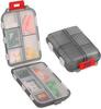 7Seas Small Travel Pill Organizer for Purse, Pocket, Bag | 10 Compartments Pill Holder Box, Handy Medicine Container | Portable Mini Pharmacy Box For Weekly or Daily use | Mini Pocket Size Pill Storage Box (2) view 1