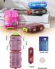 7Seas Small Travel Pill Organizer for Purse, Pocket, Bag | 10 Compartments Pill Holder Box, Handy Medicine Container | Portable Mini Pharmacy Box For Weekly or Daily use | Mini Pocket Size Pill Storage Box (2) view 2
