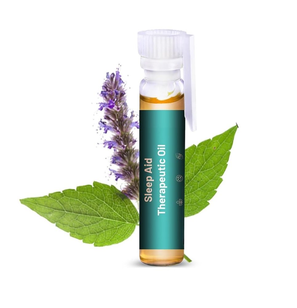 Arezou Sleep Essential Oil Blend, 2 ml | Lavender, Bergamot & Patchouli Blend | Helps Deep Sleep, Calms Anxiety & Stress Relief | Skin Safe, Non Addictive Aromatherapy Oil | All Skin Types | Unisex