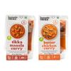 Instantly Yours Tikka Masala Curry & Butter Chicken Curry Combo 570 gm | Ready to Eat Meal | Authentic Flavors Curries | No Preservatives | Instant Meal Ready in mints view 1