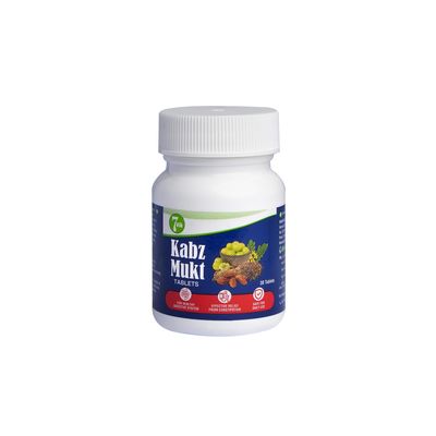 7Vik Kabz Mukt Tablet Clears up Digestive Issues Vivaan Herbal & Healthcare (Normal) Ayucharya Wellness LLP