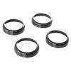 ATORSE 4Pcs Door Speaker Rings Stickers Decorations Compatible with BYD Atto 3 Yuan Plus view 1