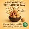 From Granny - Peanut Laddu with Jaggery | Moongphali Ladoo | Groundnut Laddu | Shengdana Ladoo | Protein Rich | Vrat Special | No Refined Sugar | No Preservatives | Handcrafted | 200g view 4
