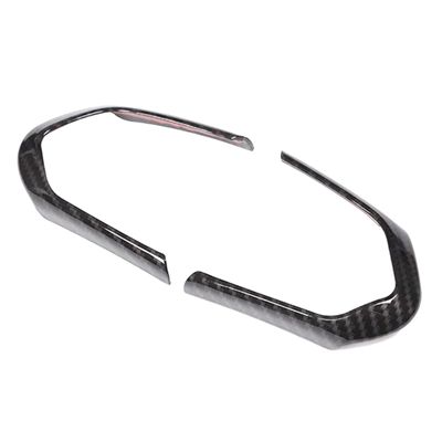 ATORSE Carbon Fiber Steering Wheel Button Switch Trim Covers Compatible with B.M.W M3 F80 M4 F82