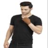 Medical Compression Hand Glove upto WRIST with open Fingers | INSIDE ZIP| HIGH COMPRESSION | COTTON | UNISEX | BURN Recovery Support | Control Swelling (Brown, Left Hand- M) view 4