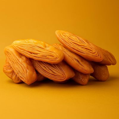 BANGLARMISTI Khaja - Traditional Puri Style Crispy crunchy Khaja, Pure Ghee Fried, Kolkata to All Over India, 500g Pack