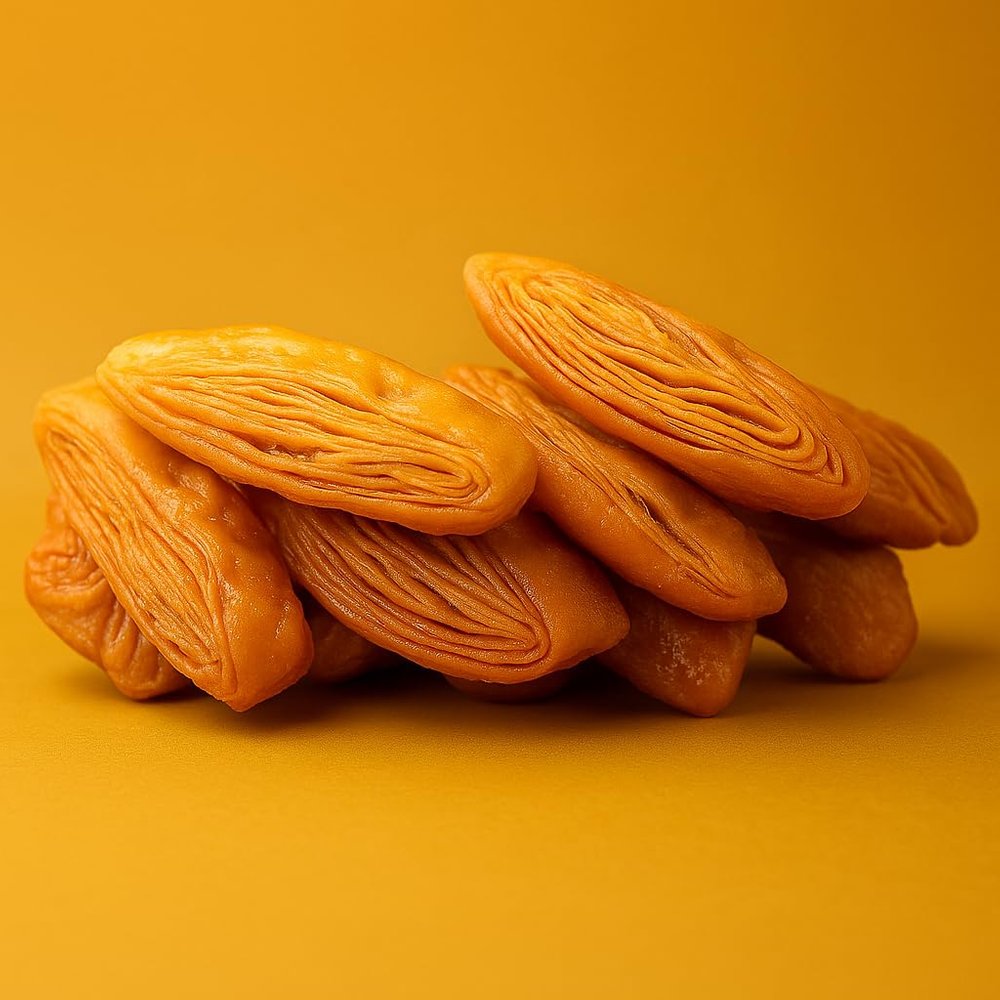 BANGLARMISTI Khaja - Traditional Puri Style Crispy crunchy Khaja, Pure Ghee Fried, Kolkata to All Over India, 500g Pack