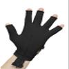 Medical Compression Hand Glove upto WRIST with open Fingers | INSIDE ZIP| HIGH COMPRESSION | COTTON | UNISEX | BURN Recovery Support | Control Swelling (Black, Left Hand- 5XL) view 3