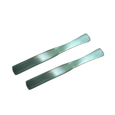 2Pcs Professional Steel Wax Knife,smooth silky finish Waxing Spatula Wax Applicator Hair Removal Waxing/Wax Reusable Steel Knife Spoon for Wax (Pack of 2)'' - set of 5