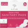 AZAH Sanitary Pads for Women XL [Pack of 90] 100% Rash-Free sanitary napkins | 3x More Absorption, Cottony Soft and Dry Top Cover for heavy Flow | Leak-Proof | With Disposable Bag view 1