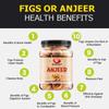 GD Energy Dried Afghani Anjeer | Dried Figs | Rich Source of Fibre Calcium & Iron | Low in calories and Fat Free | Non-GMO Dried Figs (500g) view 4