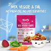 Troovy Healthy Masala Vegetable Chips | Tasty & High Protein Snacks | 30% Of Protein Needs | No Palm Oil, Cholesterol or Trans Fats | No Junk & Chemicals | 70g (Pack of 3) view 3