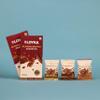Loyka Almond Brittle Assorted Box - 3 pcs X 2 | Chocolate Gift Hamper |Choco & Nut Dry fruit Delicacy |Roasted California Almond (40%), Dark Choco & Salted Caramel | Gold, Brownie, Coffee 87 gram view 4