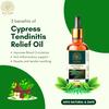 Divine Cardinal Ayurveda Cypress Tendinitis Relief Oil, Natural Blend with Ginger and Chamomile, 30 ml view 3