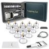 4beauty Therapy Cupping Therapy Set Cups With Pump Chinese Cupping Set Vacuum Cupping Kit For Massage Therapy Suction Cups For Body Pain Relief Cellulite Muscle (12) view 1