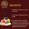 Divine Cardinal Edema Relief Oil  Natural Swelling Reduction, Fatigue Relief & Healthy Circulation  Vegan & Organic Essential Oils for Leg & Vein Support  Calming Massage Oil Blend view 4