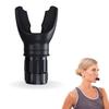PAHALUXE Breathing Trainer, Lung Capacity Exercise Device and Lung Exerciser for Respiratory Muscle Exercise and Increased Sports Breathing Fitness| Lungs Exercise Equipment | Men and Women | Black view 1