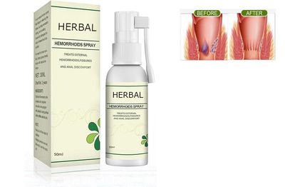 50ml Herbal Piles Spray Hemorrhoid Relief & Itch Soothing Formula