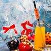 MPS My Party Suppliers Party Paper Straws for Halloween Theme Party, Halloween Pumpkin Accessory, Pumpkin Ghost Skull Paper Straws, Home and Kitchen Item (Black-Orange Pumpkin Straw) view 3