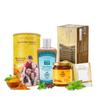 Bio Resurge Wellness Kit,Combo of Turmeric Powder, Ayurvedic Mouth Wash, Honey, Green Tea for (Pack of 4) view 1