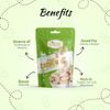 lojium have a pure & helty cashewnuts || rich in protein &Whole Premium Cashew Nuts - Nutritious & Delicious Kaju, Natural Crunchy Cashews Rich in Dietary Fibers Zero Cholestrol & Transfat (400g, regular) view 4