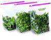 MOBDESK 20 PCS Reusable Zip Lock Bag Zip Lock Pouch Zipper Pouch Ziplock Covers Zip Lock Bags for Food Storage Zip Lock Covers Vegetable for Fridge Storage Ziplock Bags ForTravel Packing-UR-456 view 2