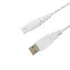 PDEEY Water Flosser Charging Cable for Insmart, B.Weiss, Nicwell, Hangsun, MOSPRO Oral Irrigator, USB Charger Cord White view 2