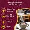 Ella Foods Probiotic Instant Hot Chocolate Powder (27g Sachets Pack of 7) | Sugar Free Hot Chocolate with Natural Coconut Sugar | Healthy Mix with Ashwagandha for Immunity Boost & Whole Milk view 3