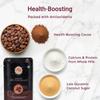 Ella Foods Probiotic Instant Hot Chocolate Powder (27g Sachets Pack of 7) | Sugar Free Hot Chocolate with Natural Coconut Sugar | Healthy Mix with Ashwagandha for Immunity Boost & Whole Milk view 4