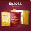 Khaosa Soan Papdi | 2Kg | Traditional Indian Sweet | Flaky and Irresistible Dessert | Nutty Almond & Pistachio Blend | Festive Treat, Gift-Worthy | 400g Each Pack of 5 view 3